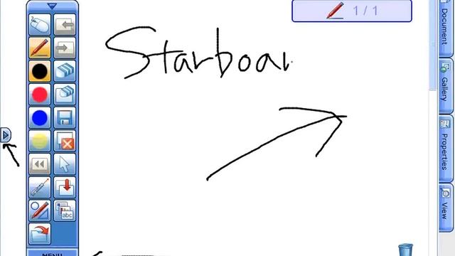 StarBoard Software 9.0 Tutorial - 3. Quick Instruction