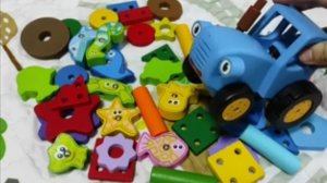 Синий трактор и деревяшки / Мультик для малышей