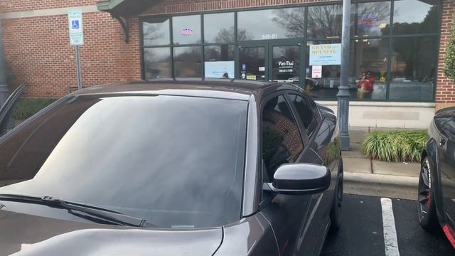 FRONT WINDSHIELD TINT is a ABSOLUTE MUST on my DODGE CHARGER 392 SCAT PACK..HERE's WHY..(MUST WATCH смотреть онлайн