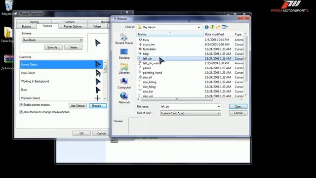 Changing the Cursor Style in Windows 7 смотреть онлайн