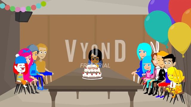 Me Me Me Behaves at Jake Dillan's Birthday Ungrounded on Vyond - Animated by Sonia Panda смотреть онлайн