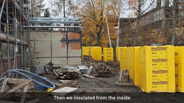 Multipor internal thermal insulation of historic water tower смотреть онлайн