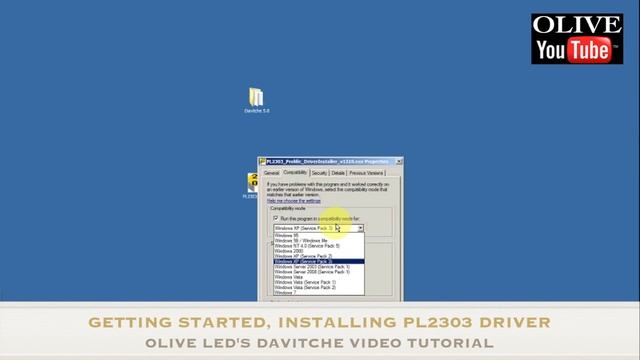 OLIVE LED LEDSOFT Tutorial 1.GETTING STARTED, INSTALLING PL2303 DRIVER смотреть онлайн