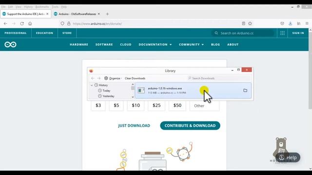 #1 Instalasi Arduino IDE 1.8.16 смотреть онлайн