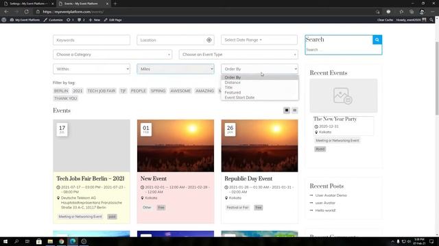 How To Control Map Visibility On Your Event Listing Page смотреть онлайн