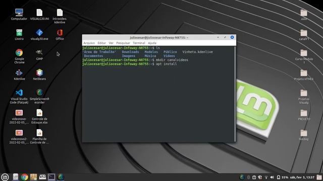 COMO INSTALAR "APP" PELO TERMINAL DO LINUX??!! смотреть онлайн