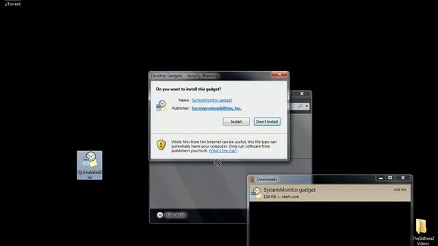 Windows 7 - Sidebar Gadgets смотреть онлайн
