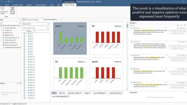 Opinion Mining - ATLAS.ti 22 Windows смотреть онлайн