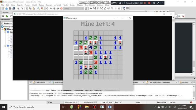Minesweeper in SDL (C++) смотреть онлайн