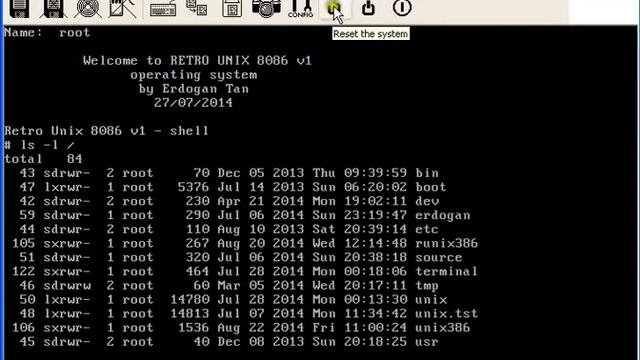 Retro UNIX 386 - Protected Mode - Timer Test (BOCHS) смотреть онлайн