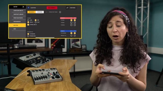 Behringer FLOW 8 Digital Mixer. смотреть онлайн