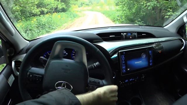 2015 Toyota Hilux 2.8. POV Test Drive