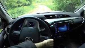 2015 Toyota Hilux 2.8. POV Test Drive