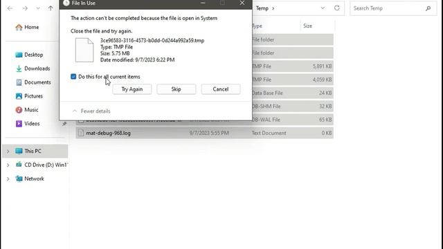 How to fix Invalid MS-DOS Function in Windows 10 or 11 смотреть онлайн