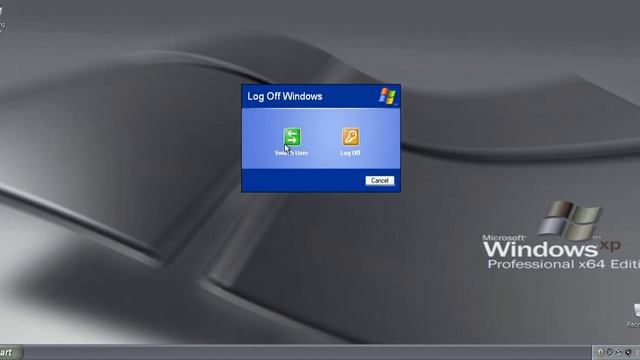 Fake Windows Longhorn logon and logoff sound. смотреть онлайн
