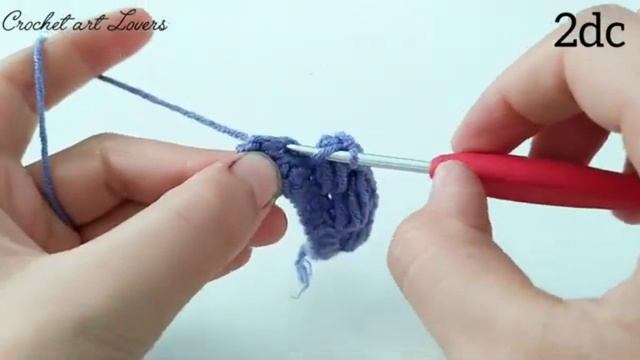 Объемный Узор крючком #узоркрючком #вязание #вязаниекрючком смотреть онлайн