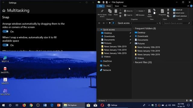 Windows 10 October 2018 update How to turn on Snap Feature and what it is смотреть онлайн