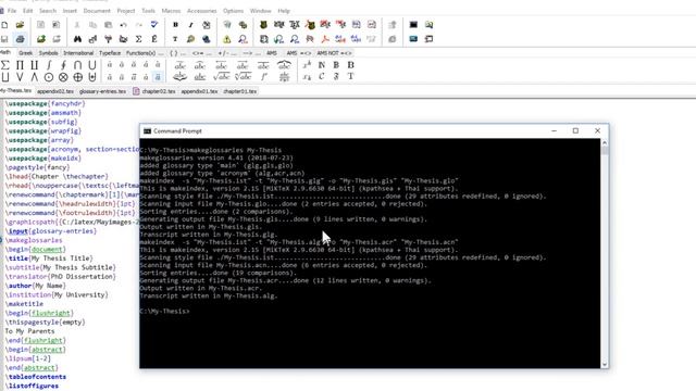 How to Compile Latex Acronyms and Glossaries смотреть онлайн