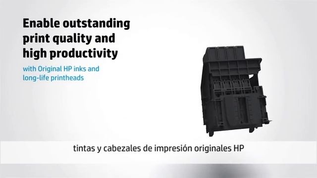 Impresora HP Designjet T120 con conexión Web смотреть онлайн