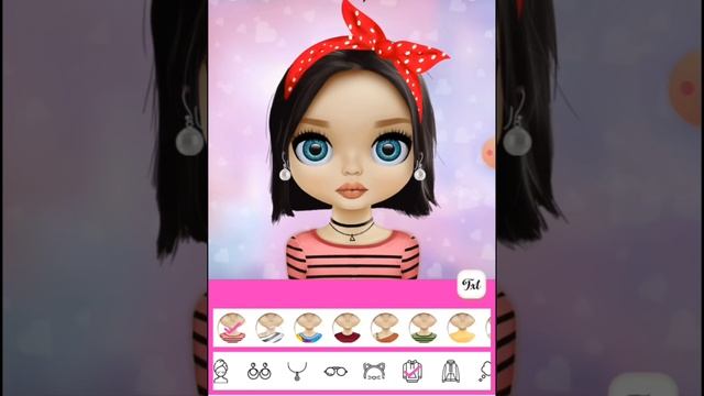 dollicon.cute doll avatar maker .this game is for avatar maker . see this video to make your avatar смотреть онлайн