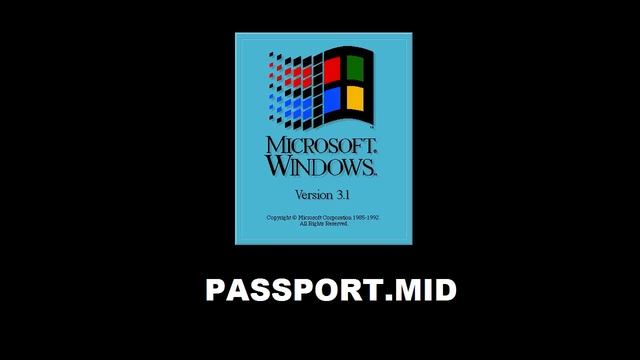 PASSPORT.MID played on a Roland Sound Canvas SC-55 смотреть онлайн