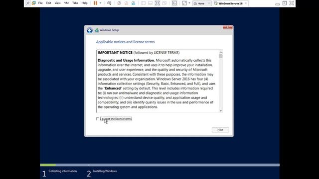 2- تنصيب ويندوز سيرفر 2016 على VMware | Install Windows server 2016 in VMware | By zain смотреть онлайн