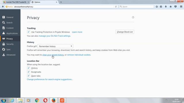 Clear browser cache in Mozilla Firefox (Windows) смотреть онлайн