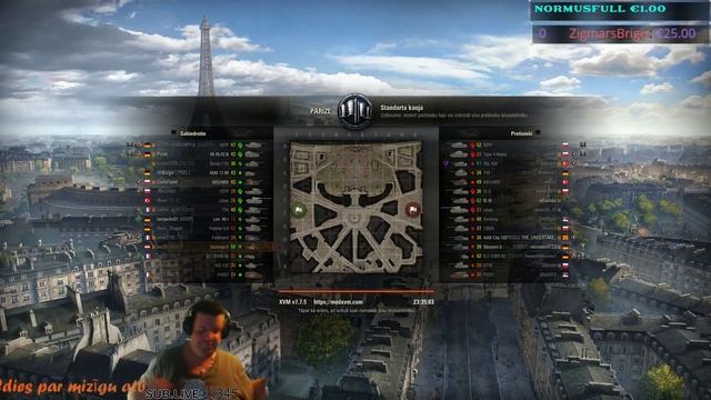 WOT random 350 LV/RU krājam kamēr varam #2 смотреть онлайн