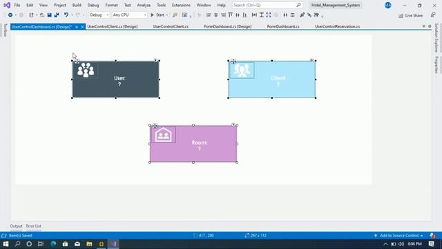 [Part-7] Hotel Management System Designing Dashboard Form | C# смотреть онлайн