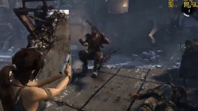 TOMB RAIDER -Survival Edition- Gameplay PC FPS Counter on AMD HD6770M (PARTE 3) смотреть онлайн