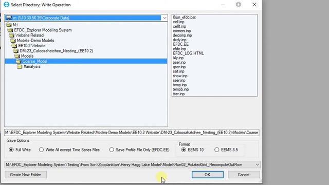 EEMS 110: Introduction to EFDC_Explorer смотреть онлайн