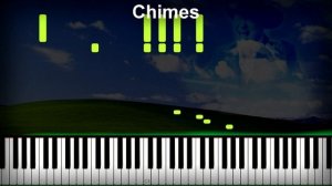 Windows XP Sounds (Startup, Shutdown and other) Piano Tutorial (Sheet Music + midi) Synthesia Cover