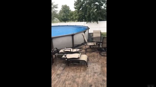 Hail makes a splash in Bryan | Video, viewer Ali Held Herman смотреть онлайн