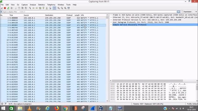 How to capture data packets over network with Wireshark смотреть онлайн