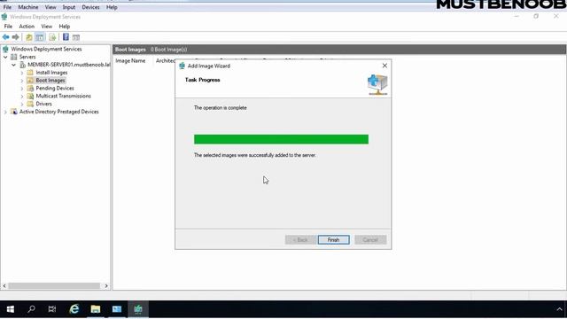 LAB GUIDE:54. Adding Boot and Install Image in WDS | Windows Server 2019 смотреть онлайн