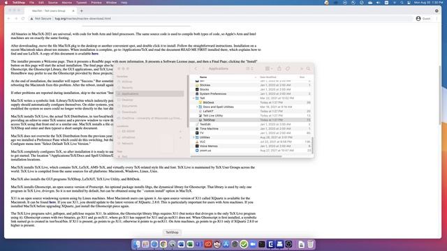 Getting started with LaTeX on your Mac смотреть онлайн