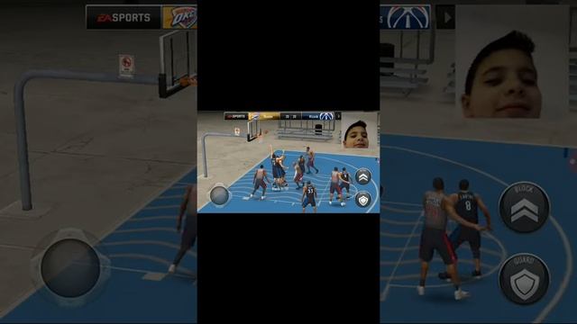 NBA LIVE MOBILE gameplay +half courts смотреть онлайн