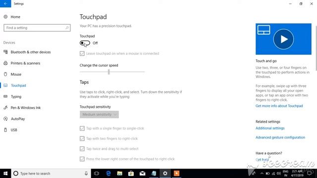 how to fix touch pad not working in windows 10 2019 смотреть онлайн