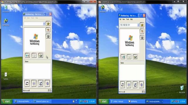Install & configuration NetMeeting in windows XP part 2 смотреть онлайн