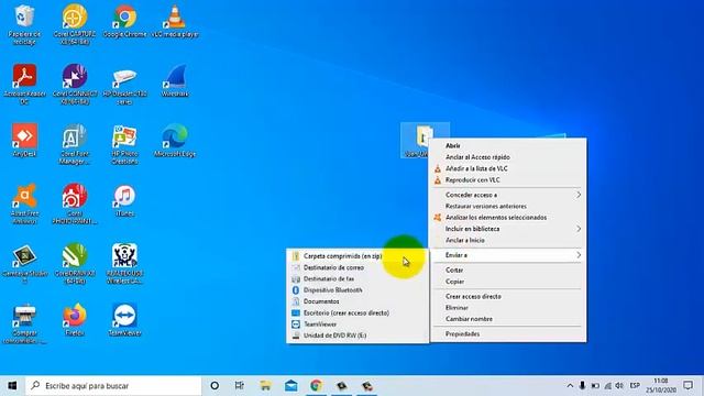 Comprimir archivos ZIP sin programas en Windows 10, 8, 7 смотреть онлайн