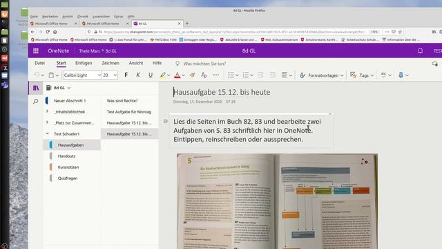 Homeschooling ohne Blätter ausdrucken mit OneNote смотреть онлайн