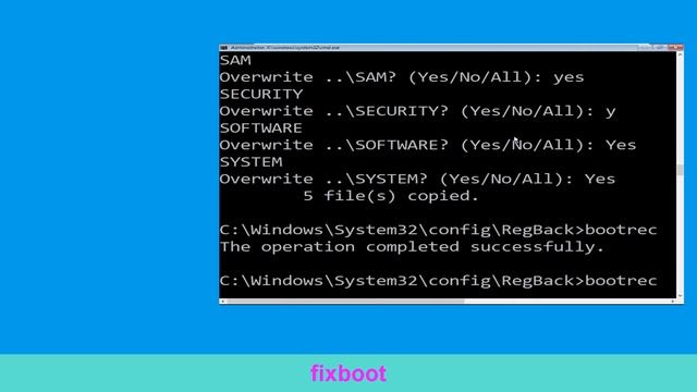 REGISTRY ERROR WINDOWS 10 BLUE SCREEN