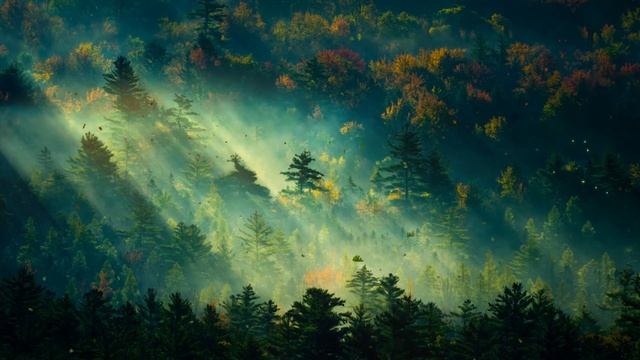 Early Morning forest live wallpaper 4K 60fps (download link) смотреть онлайн