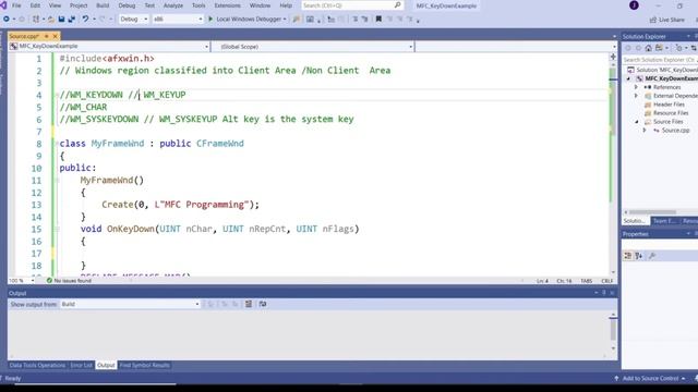 WM_KEYDOWN / How to close MFC application by pressing function key F4 ? смотреть онлайн