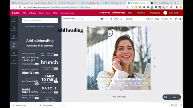 Canva: Free Online Quote Maker смотреть онлайн