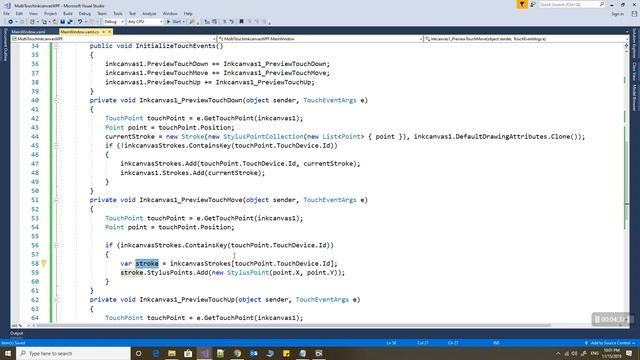 #WPF #InkCanvas #MultiTouch #.NET #C-Sharp C#.NET #Sandeep Jadhav смотреть онлайн