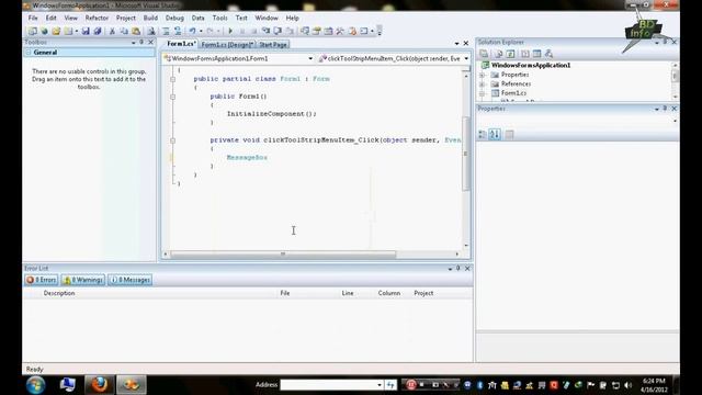 How to Create Context Menu in Windows Forms Application Using C# смотреть онлайн