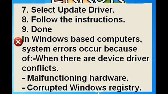 How to Fix Windows Error code 10 смотреть онлайн