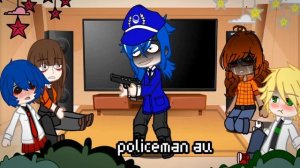 ||mlb react to marinette au's||not bad apple||My AU||gacha club||