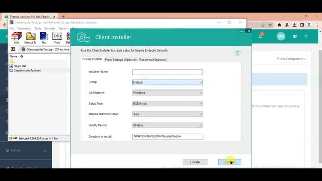How to Download And install seqrite endpoint security client in windows From the Admin console. смотреть онлайн